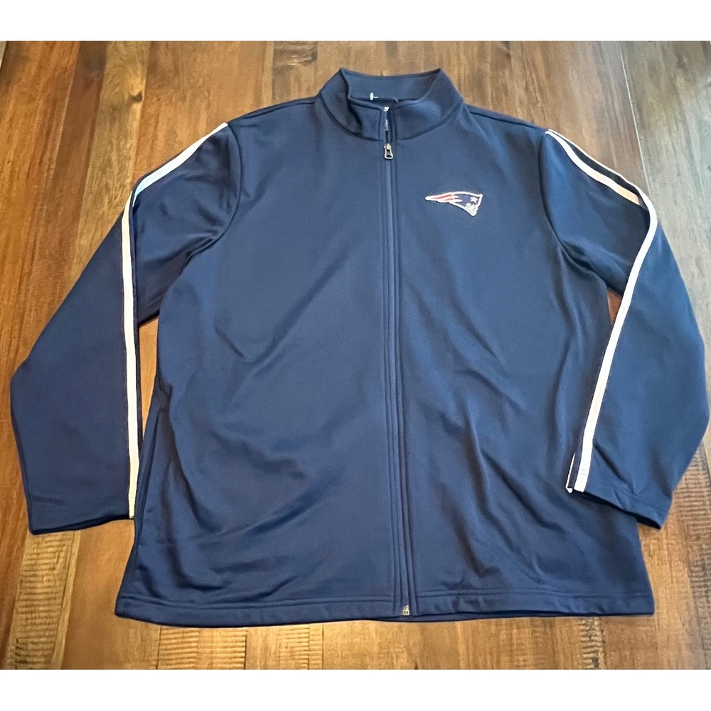 NFL New England Patriots Official Team Apparel Navy Full Zip Jacket
Mens XL - Picture 7 of 8